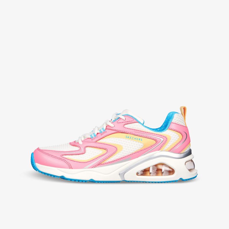 Modischer Sneaker in Rosa mit Luftdämpfung und farbenfrohem Design für ultimativen Komfort und Stil.