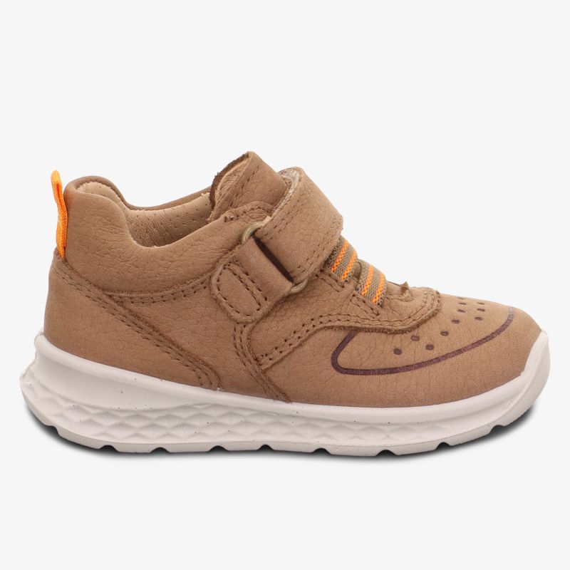 Bequemer Kinderschuh mit Klettverschluss, rutschfester Sohle und atmungsaktivem Material für optimalen Komfort