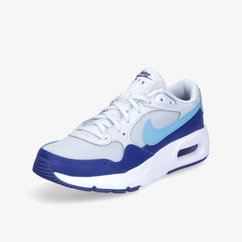 Moderner Sneaker in Weiß und Blau mit markantem Design für optimalen Komfort und sportlichen Stil.