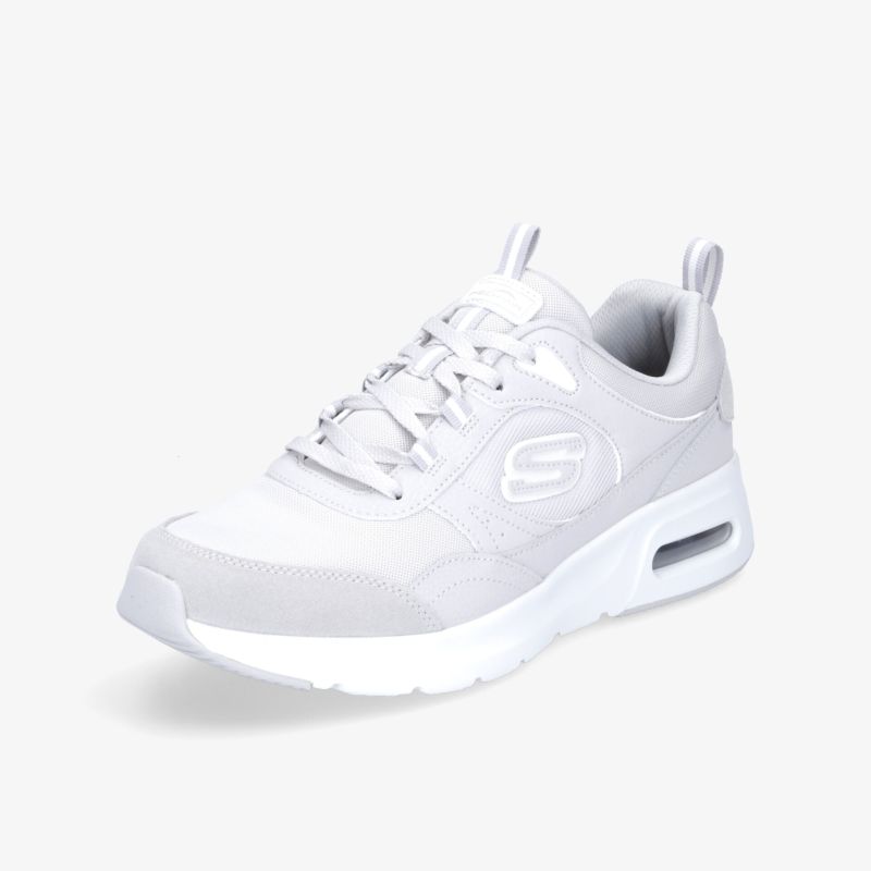 Moderner weißer Sneaker mit sportlichem Design und atmungsaktivem Material für maximalen Tragekomfort.