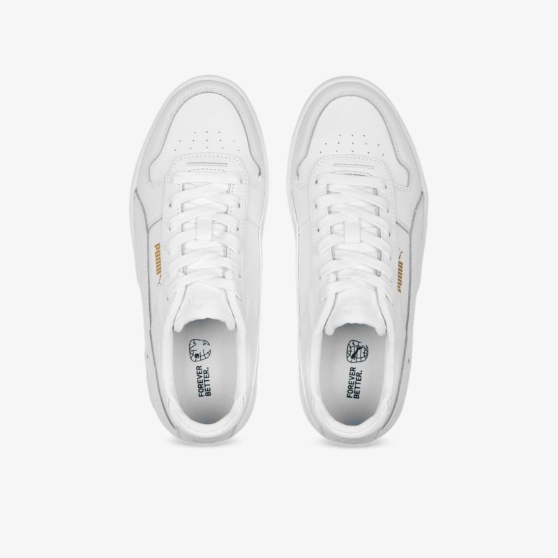 Weiße klassische Sneaker aus Leder, bequem und vielseitig, perfekt für jeden Anlass.