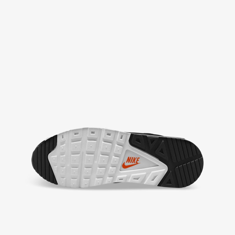 Nike Schuhsohle in Weiß und Schwarz mit robustem, rutschfestem Profil für optimale Trittsicherheit