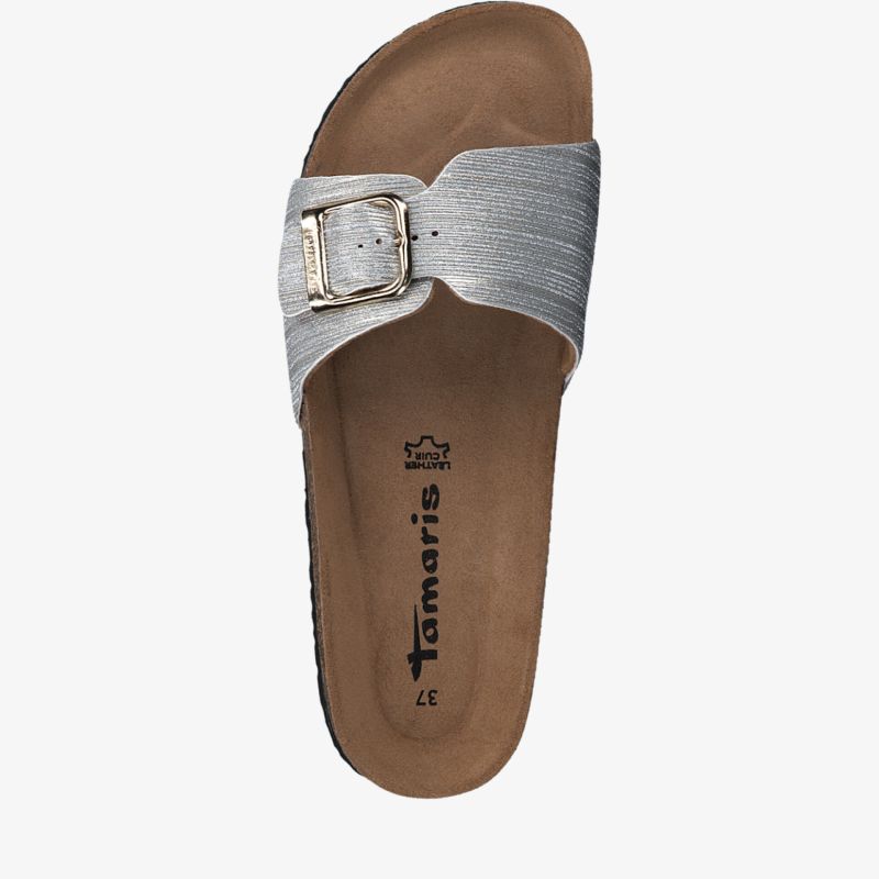 Bequemer Sandalen-Einzelschuh mit verstellbarer Schnalle und weichem Fußbett, ideal für entspanntes Tragen