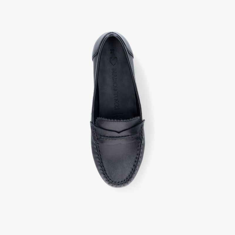 Eleganter Mokassin aus hochwertigem Leder, klassisches Design, perfekte Passform, ideal für jeden Anlass.