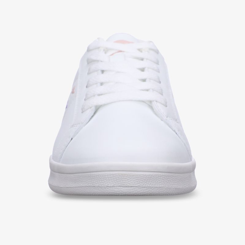 Stilvoller weißer Sneaker mit klassischem Design und bequemer Passform für vielseitige Einsatzmöglichkeiten.