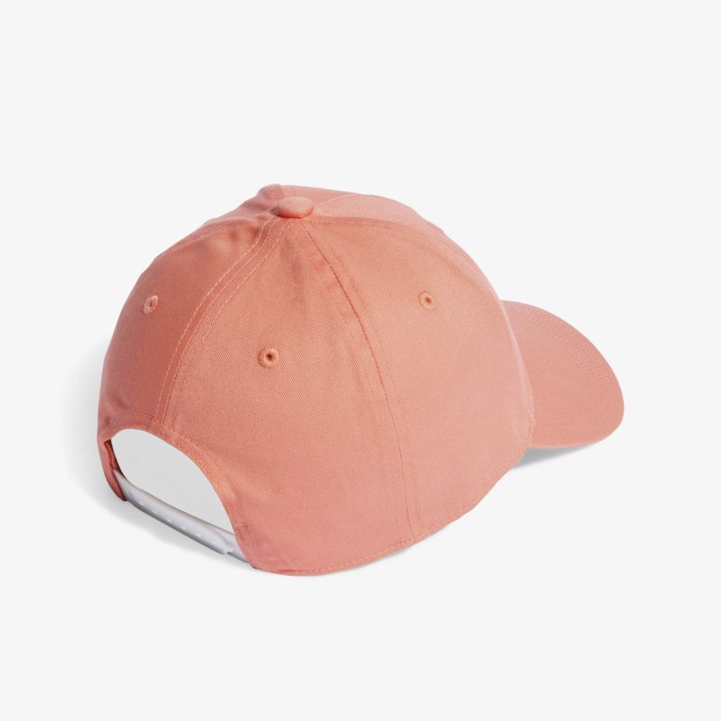 Modische Baseballcap in Rosa mit verstellbarem Verschluss und angenehm zu tragendem Material.