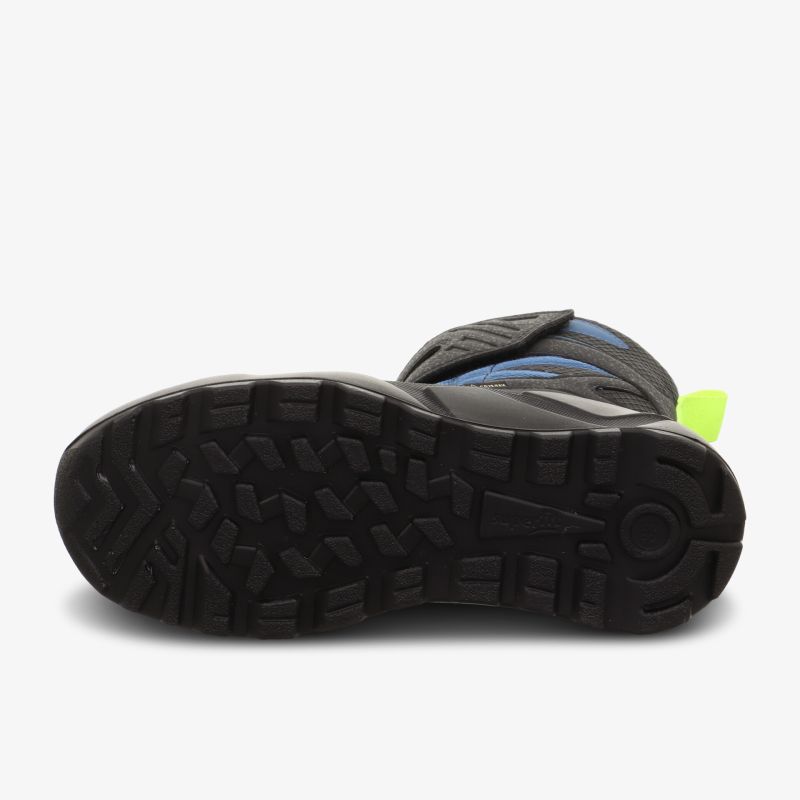 Robuster Outdoorschuh mit griffiger, rutschfester Sohle für optimalen Halt und Langlebigkeit.