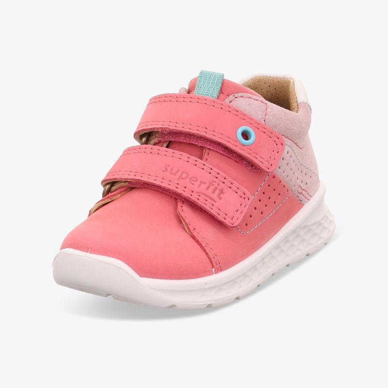 Robuster, flexibler und atmungsaktiver Schuh mit praktischem Klettverschluss und rutschfester Sohle