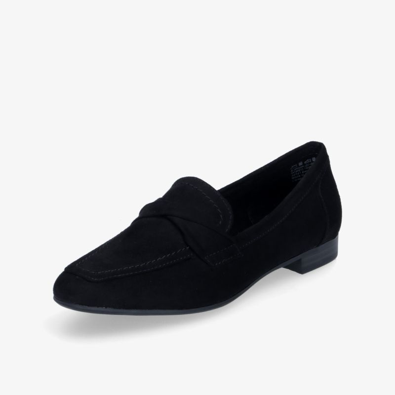 Eleganter schwarzer Loafer aus Glattleder, vielseitig und bequem für den Alltag oder besondere Anlässe.