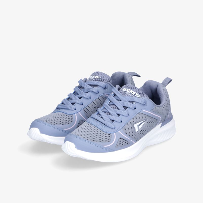 Leichtes, atmungsaktives Sportschuhpaar mit flexiblem Profil und schnürbarem Design für optimalen Komfort