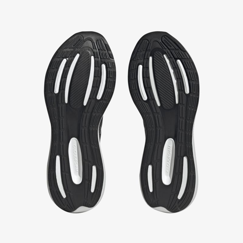 Laufsohlen von Sportschuhen, rutschfeste und langlebige Materialkonstruktion für optimalen Laufkomfort.