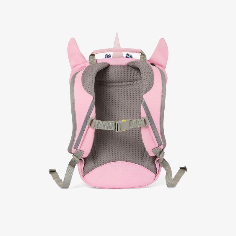 Leichter pinker Rucksack mit ergonomischem Design und verstellbaren Trägern für maximalen Komfort.