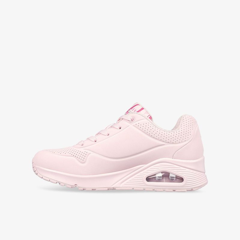 Leichter, komfortabler Sportschuh in Rosa mit atmungsaktivem Material und guter Dämpfung