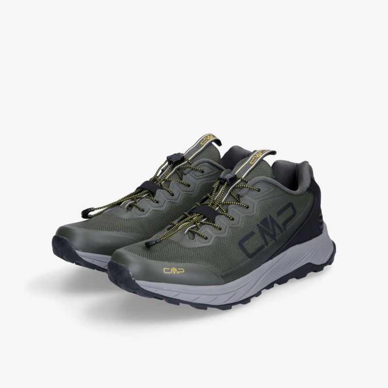 Stylische Trailrunning-Schuhe mit rutschfester Sohle und leichtem Tragekomfort für sportliche Abenteuer.