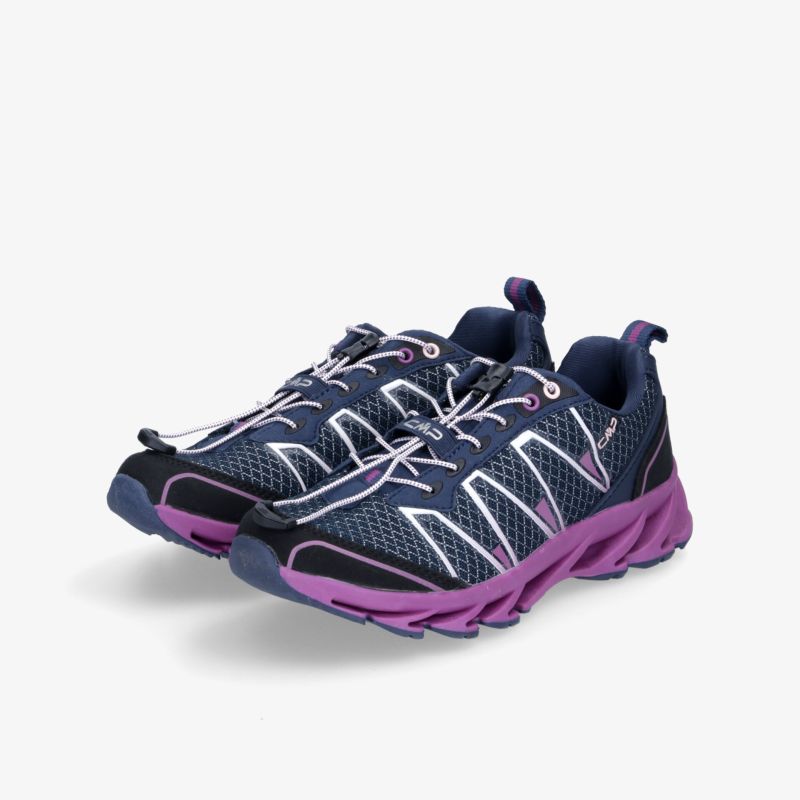 Moderne Trailrunning-Schuhe mit atmungsaktivem Mesh und robuster, rutschfester Sohle für optimalen Komfort.