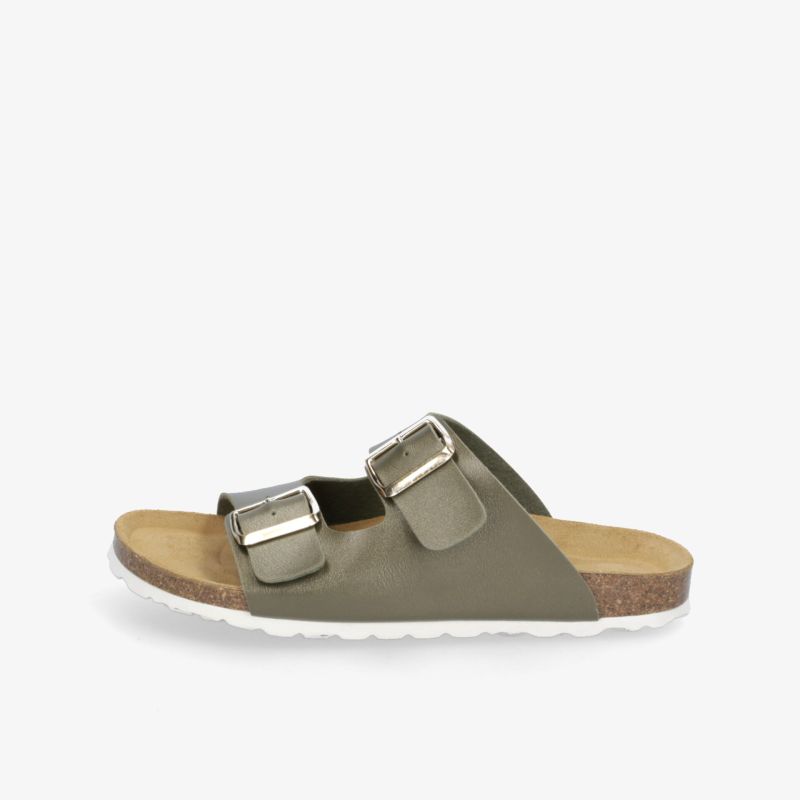 Komfortable offene Sandale mit verstellbaren Schnallen und weichem Fußbett für optimalen Halt und angenehmes Tragegefühl