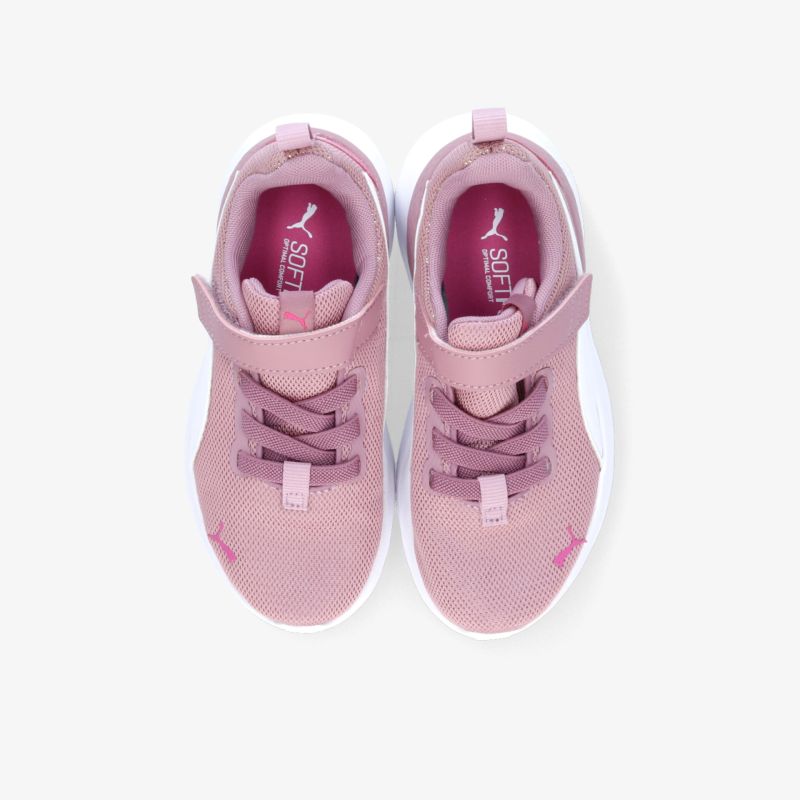 Leichte und bequeme rosa Sneaker mit flexibler Sohle und gepolsterter Innensohle, sportlich und modisch gestaltet