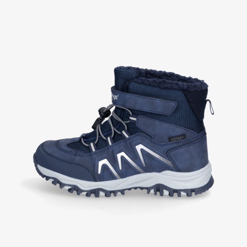 Robuster, wasserdichter Outdoor-Schuh mit rutschfester Sohle und bequemer Innenfütterung für optimalen Komfort.
