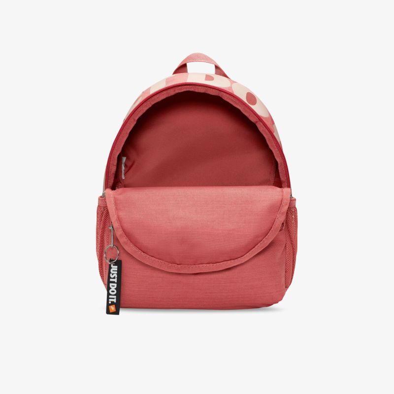 Roter Rucksack mit modernem Design und geräumigen Fächern, ideal für den täglichen Gebrauch und Freizeit.