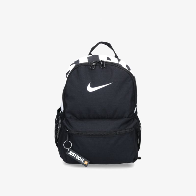 Schwarzer Rucksack mit geräumigem Hauptfach und mehreren Taschen für vielseitige Aufbewahrung