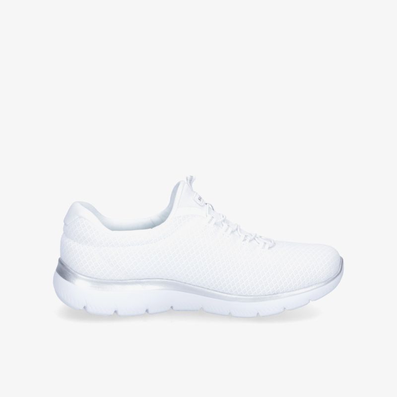 Moderner weißer Sneaker mit leichtem und komfortablem Design, ideal für vielseitige Freizeitaktivitäten.