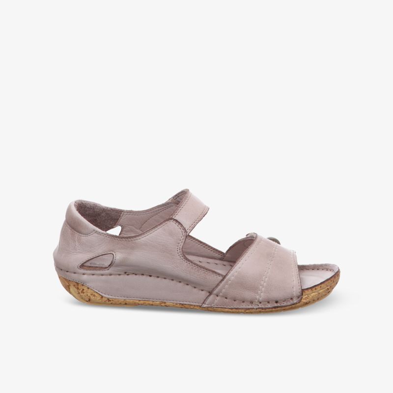 Leichter Sandalenschuh mit verstellbarem Riemen, weichem Material und offener Zehenpartie für optimalen Tragekomfort