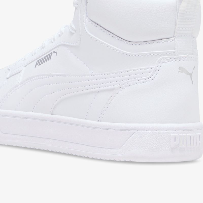 Weißer Sneaker aus Leder mit sportlichem Design und komfortabler Passform