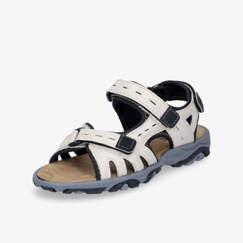 Komfortable, robuste Sandale mit verstellbaren Riemen und rutschfester Sohle für vielseitige Outdoor-Aktivitäten.