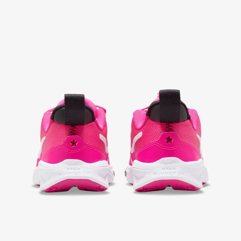Leuchtend pinkfarbene Sportschuhe mit ergonomischem Design und hochwertigen Materialien für optimalen Komfort