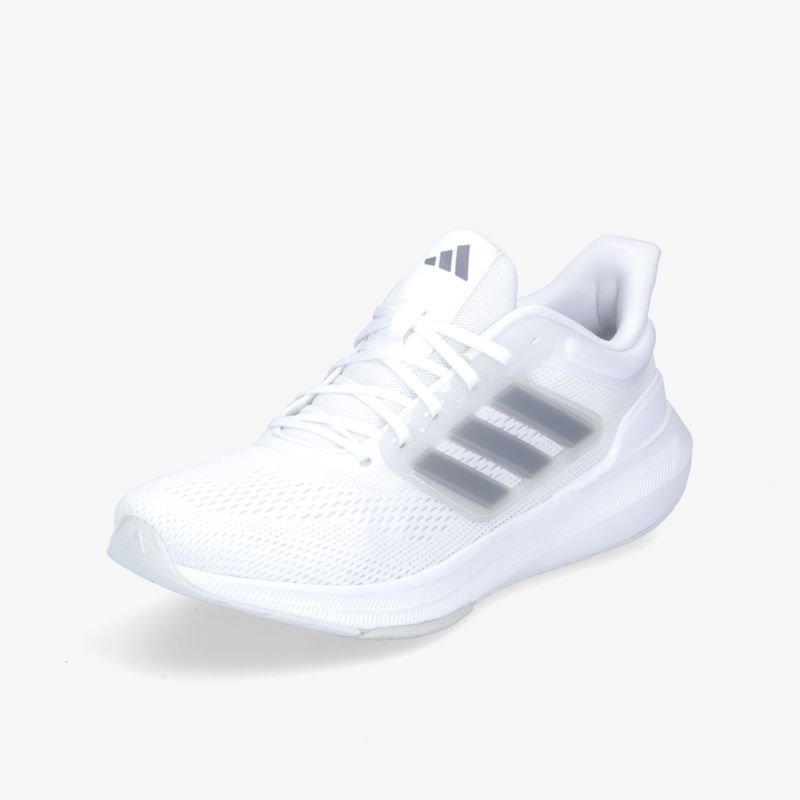 Moderner weißer Sneaker mit atmungsaktivem Design und sportlichem Look für höchsten Komfort beim Laufen.