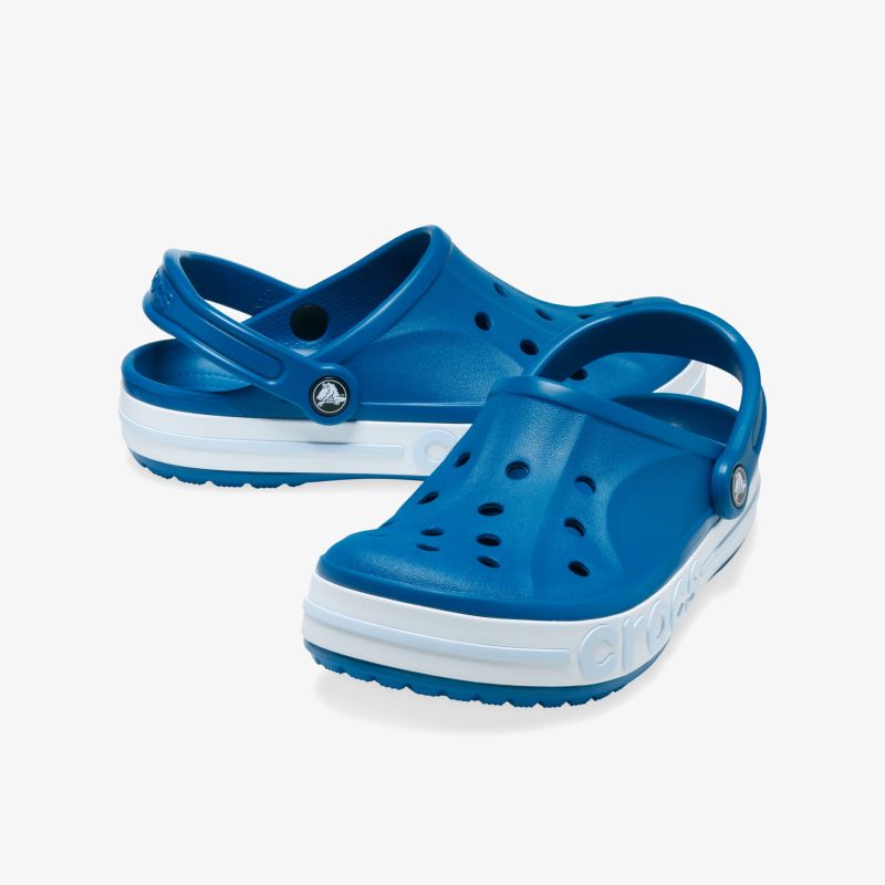 Leichtes und bequemes Paar blauer Gartenschuhe mit rutschfester Sohle und atmungsaktivem Design