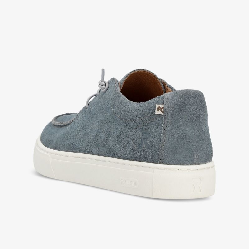 Grauer Sneaker mit leichter, bequemer Sohle und sportlichem Design, ideal für komfortablen Alltag