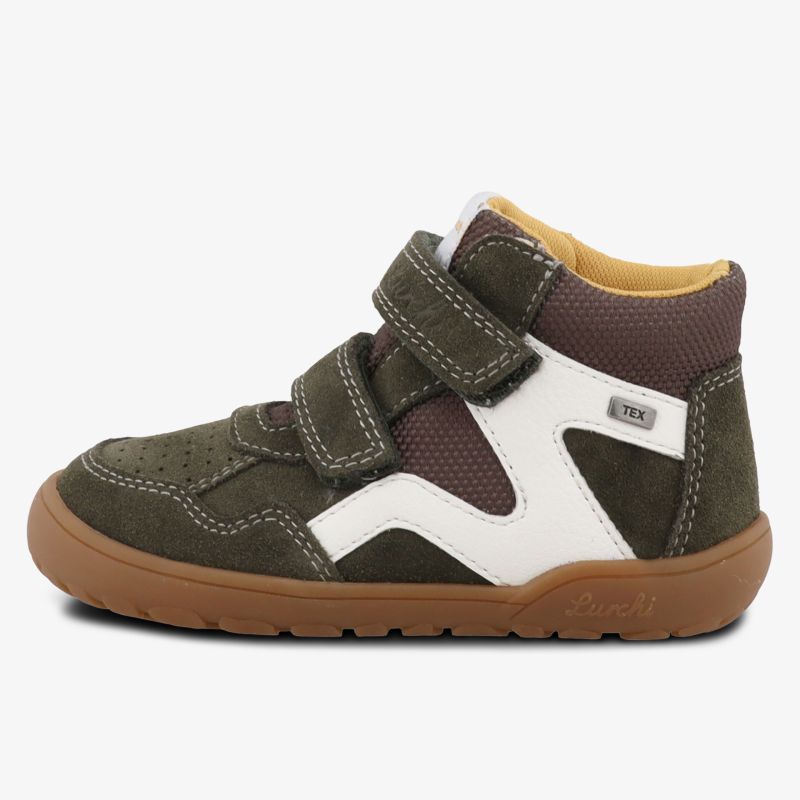 Bequemer Kinderschuh mit robuster Sohle und praktischen Klettverschlüssen für optimalen Halt