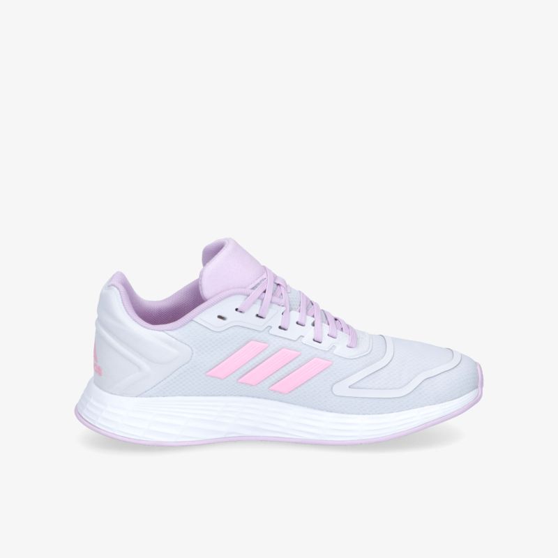 Leichter, sportlicher Sneaker in Weiß mit pastellfarbenen Akzenten, ideal für Freizeitaktivitäten.