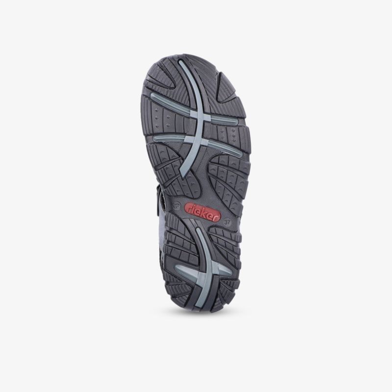 Robuste Schuhsohle mit hervorragendem Grip und langer Lebensdauer. Ideal für Outdoor-Aktivitäten und sportliche Einsätze.