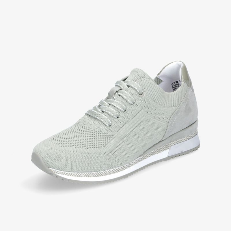 Leichter, atmungsaktiver Sneaker in elegantem Grau für optimalen Komfort und modernes Design.
