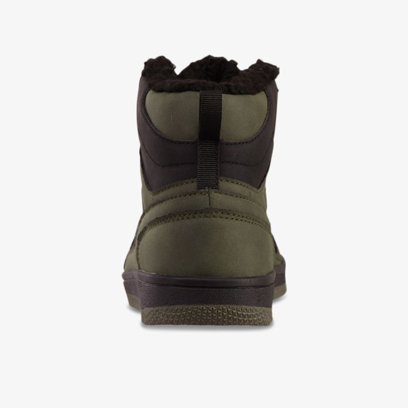 Robuster Outdoor-Stiefel mit bequemer Passform, rutschfester Sohle und wasserdichtem Material.