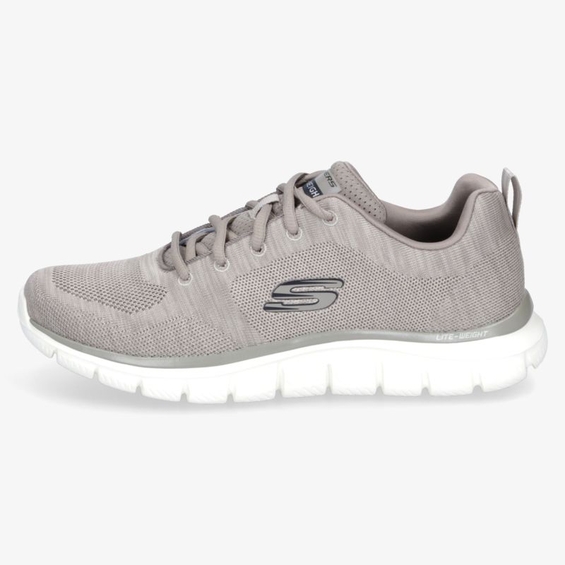 Leichter, atmungsaktiver Sneaker mit flexiblem Sohlenprofil und bequemem Schnürverschluss in neutralem Farbton