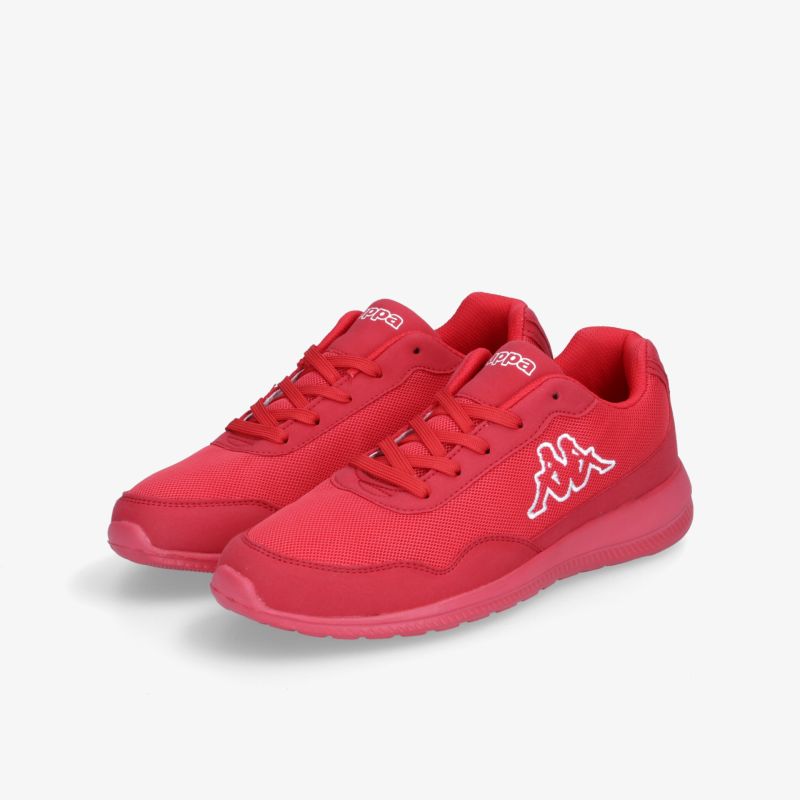 Moderne rote Sneaker mit komfortabler Passform und sportlichem Design, perfekt für Freizeit und Sport.