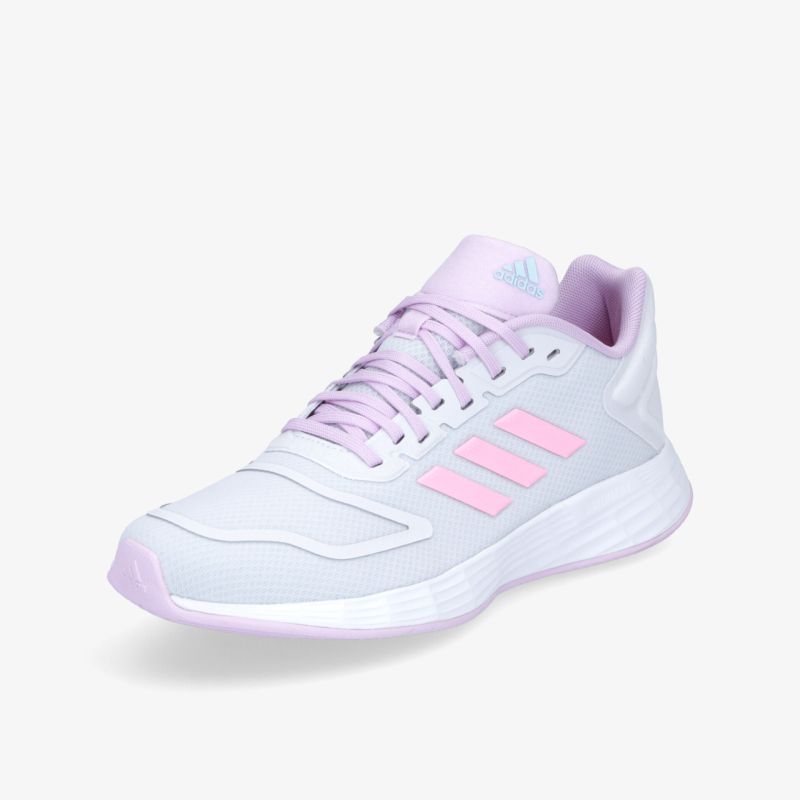 Leichter, stylischer Sportschuh in Weiß mit rosa Akzenten und moderner Silhouette für ultimativen Komfort.