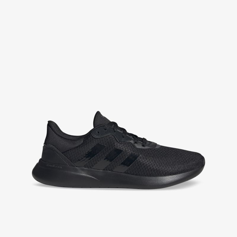 Schwarze Adidas-Schuhe mit modernem Design, bieten leichte und komfortable Passform für sportliche Aktivitäten.