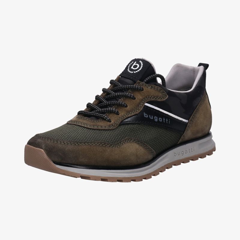 Moderner Sneaker aus robustem Material mit rutschfester Sohle und stilvollem Design für sportlichen Komfort.