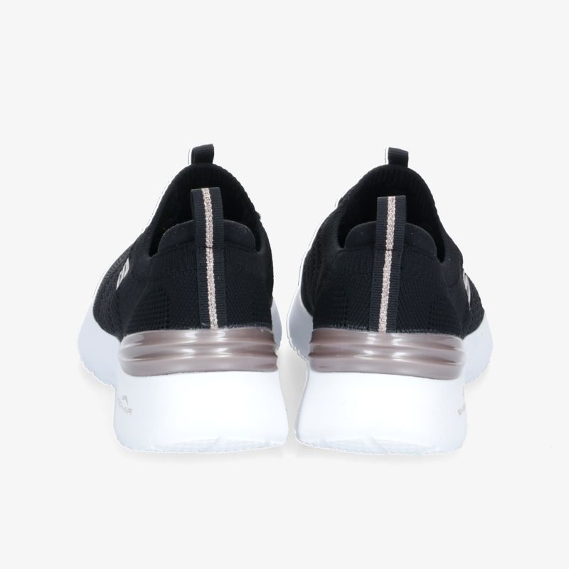 Moderne schwarze Sportschuhe mit weißer Sohle und stilvollem Design, komfortabel und rutschfest