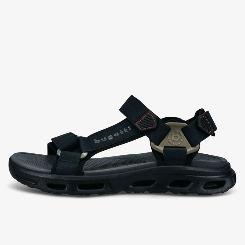 Bequeme Sandale mit verstellbaren Riemen und atmungsaktivem Design für optimalen Tragekomfort.