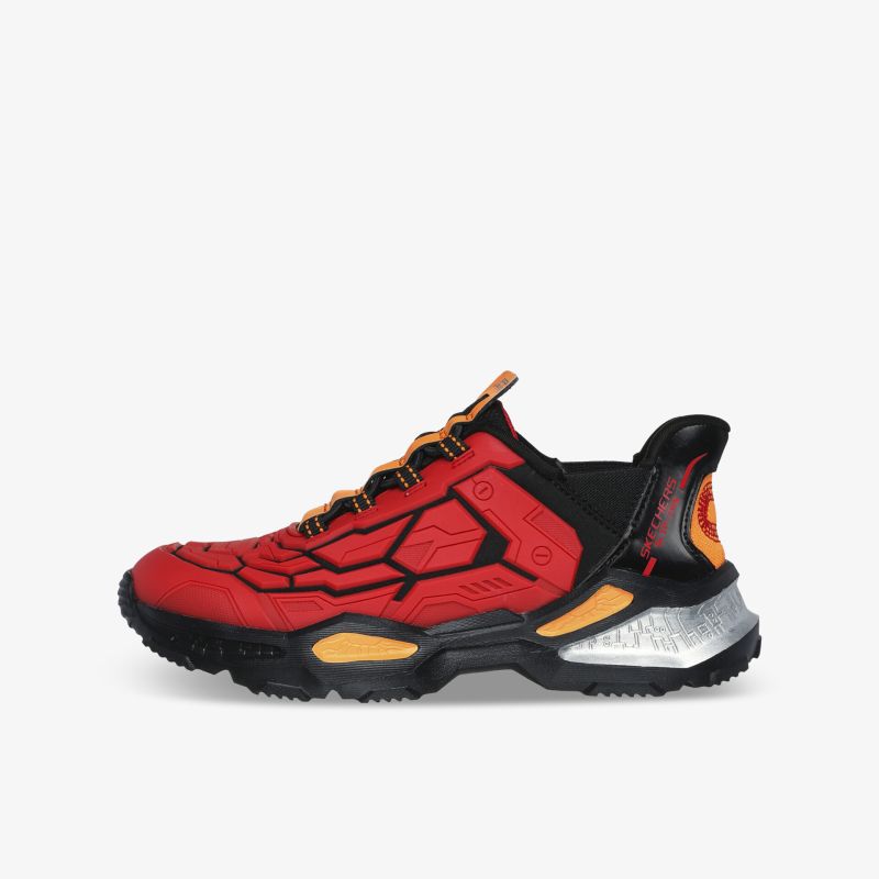 Stylisher roter Sneaker mit moderner Sohle und auffälligem Design für maximalen Komfort und Performance.