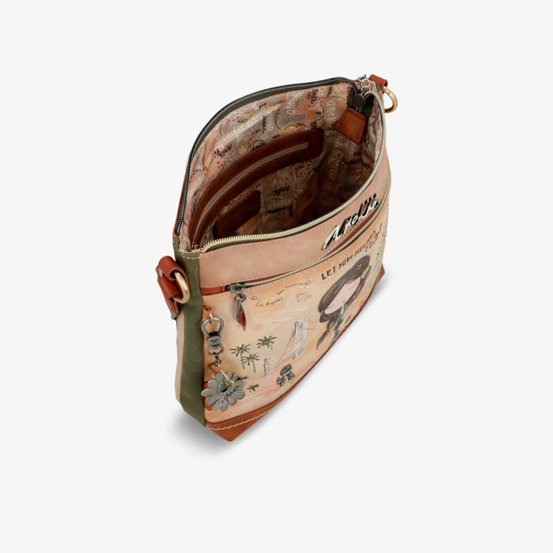 Handliche Tasche mit geräumigem Innenfach, Reißverschluss und modischem Design für vielseitige Nutzung
