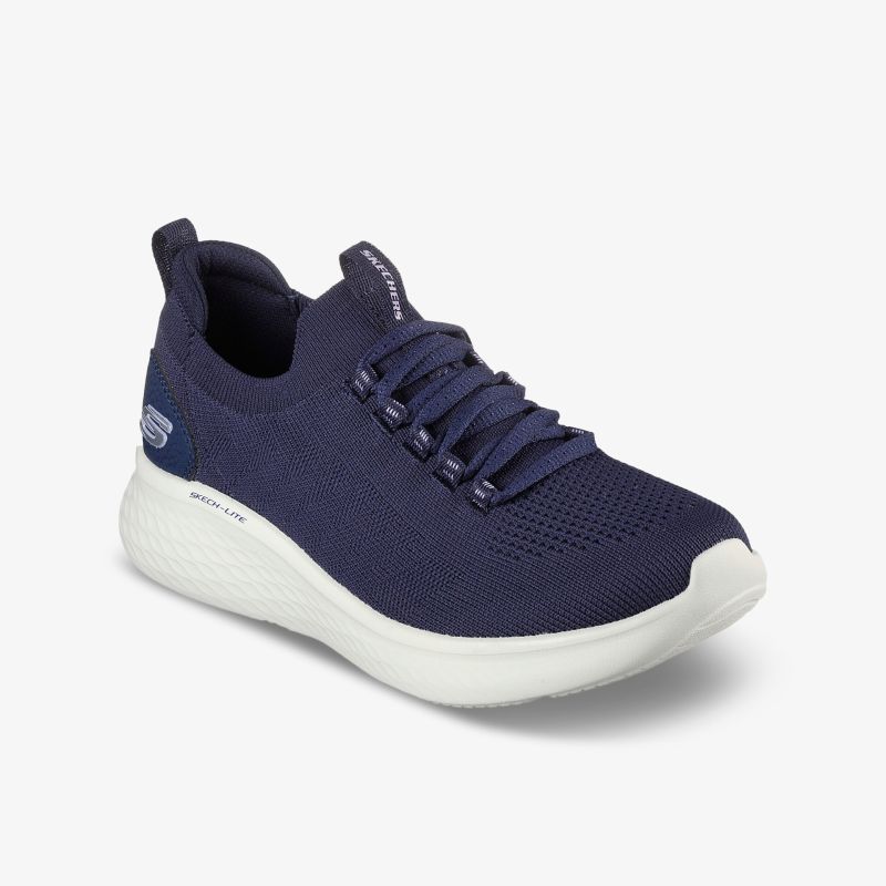 Bequemer, atmungsaktiver und leichter navy Sneaker mit modischer Silhouette und strapazierfähiger Sohle.