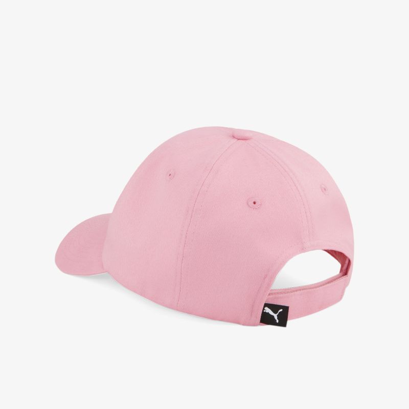 Verstellbare rosa Baseballcap mit robustem Material und atmungsaktiven Ösen für angenehmen Tragekomfort
