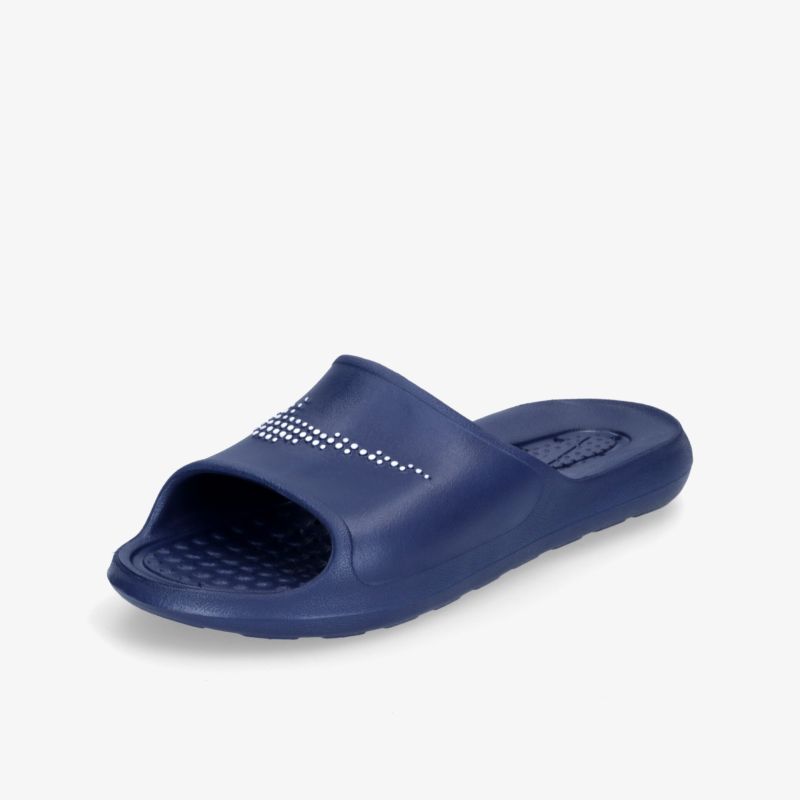 Blaue Badeschlappen mit bequemem Design und rutschfester Sohle für optimalen Halt und Komfort