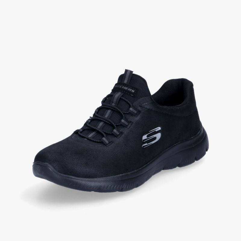 Eleganter schwarzer Sneaker mit strapazierfähiger Sohle und sportlichem Design für maximalen Komfort.